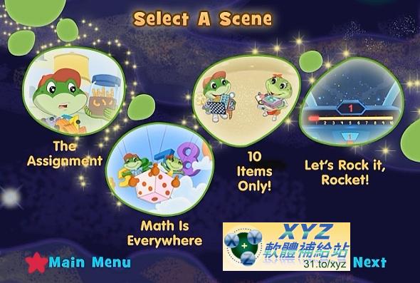 LEAP FROG 跳跳蛙 系列 Math adventuer to the moon 英語發音 幼兒教學版(適用任何家用DVD播放機)(DVD)