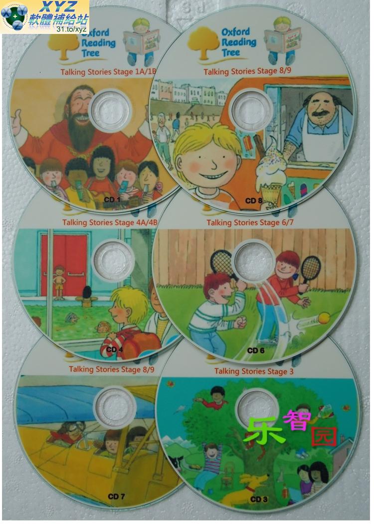 牛津閱讀樹 Oxford Reading Tree Talking Stories Stage 5 第五篇 英文語言字幕 CD版 (電腦互動英語教學包含有PDF格式的書)